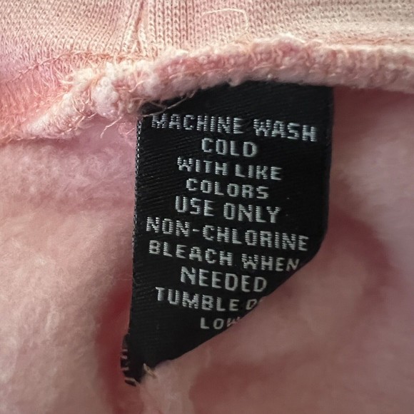 San Francisco Work Shirts Women’s Sweatshirt Pink Mineral Wash Crew Neck Size M‎ - Picture 9 of 9